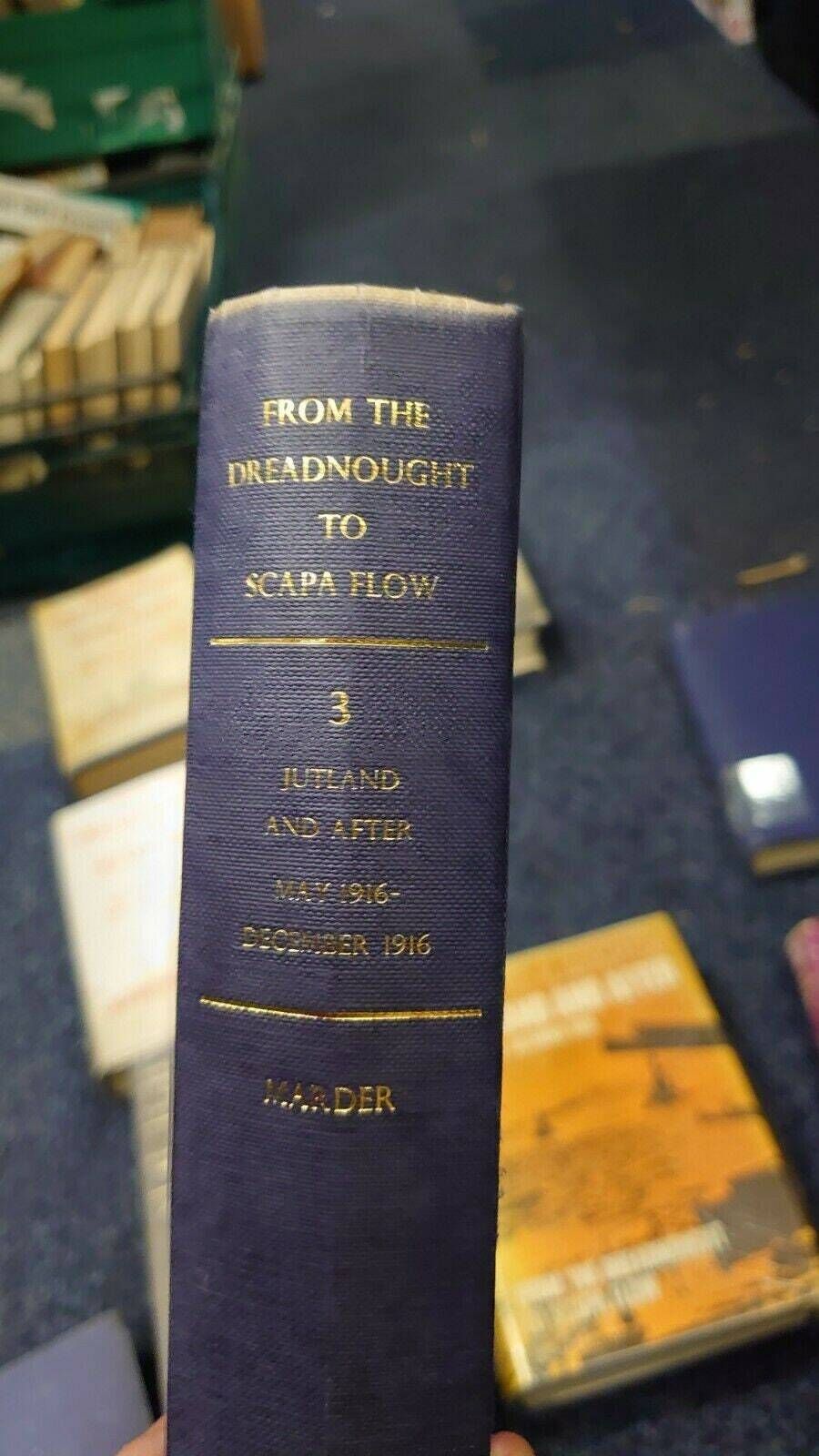 The Story Of Scapa Flow (In 5 Five Books), Arthur J. Marder, 1960s Editions, Acceptable To photo vintage