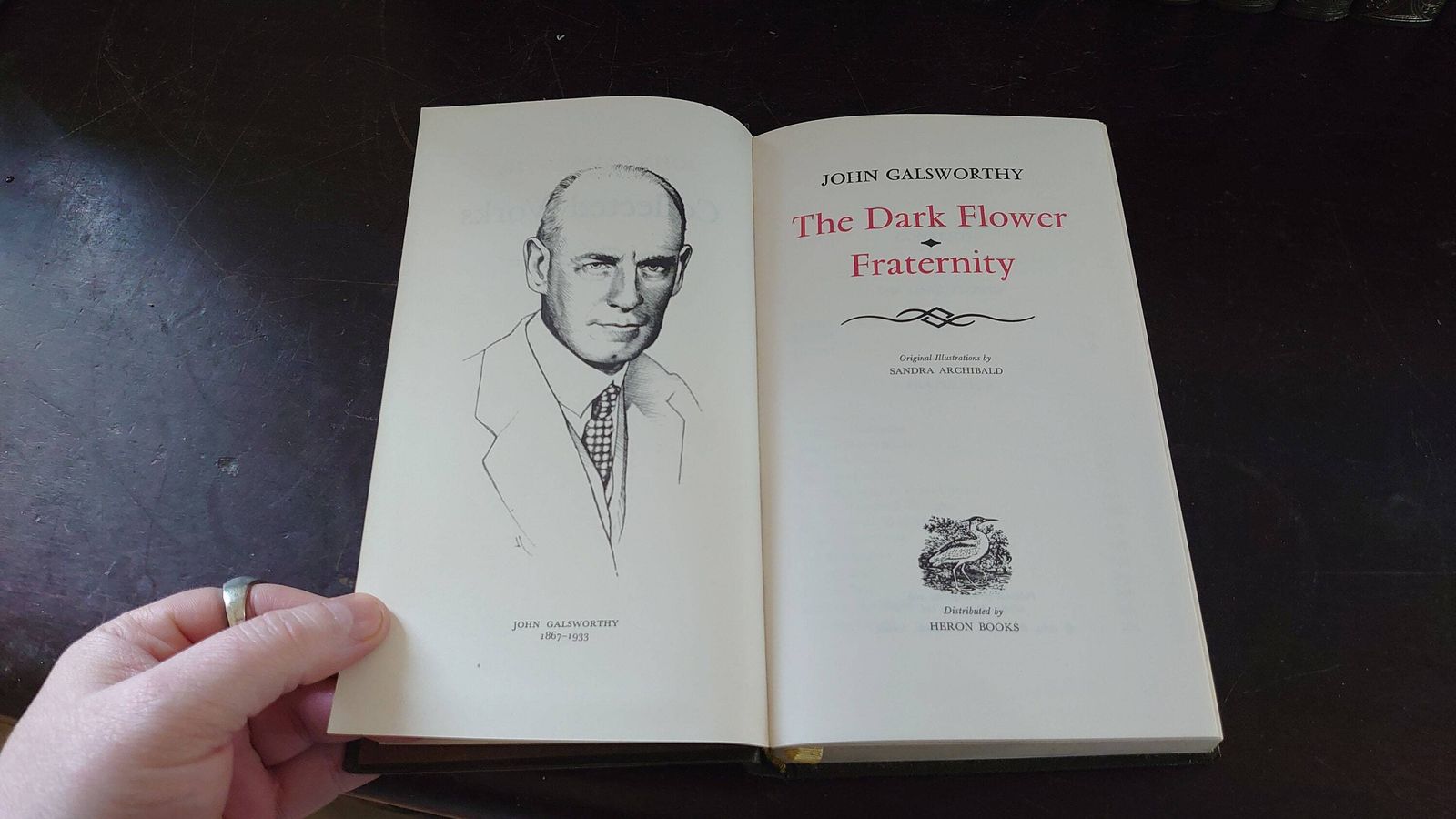 Complete Works Of John Galsworthy   All 20 Heron Series Editions   Green Leather And Gilt   Good To Very Good Condition   1968 Edition photo buy