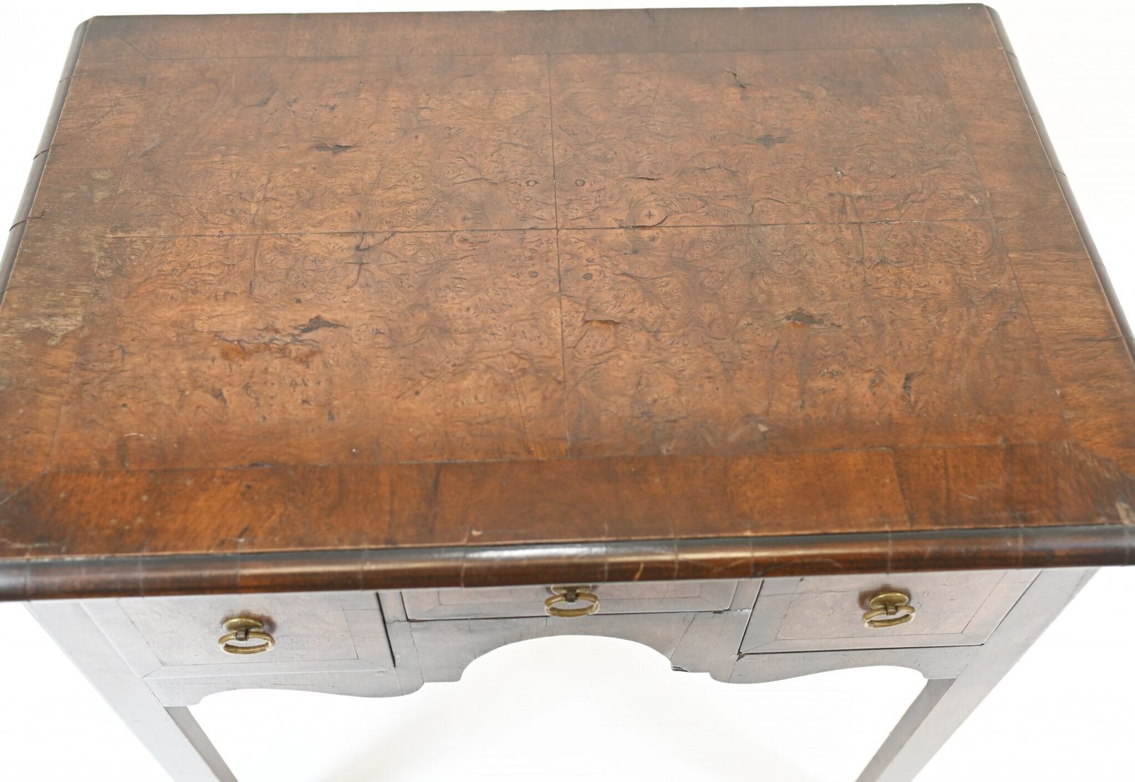Queen Anne Low Boy Elm Wood Table 1820 photo buy