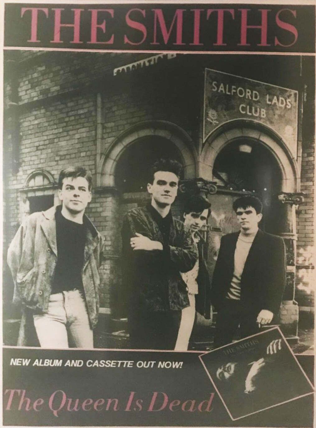 The Smiths  The Queen Is Dead   Original Vintage Poster