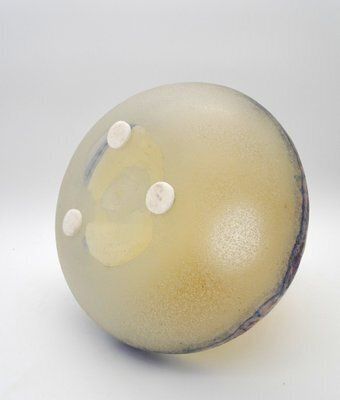 photo for sale Art Glass Murano Vase In Scavo Technique By Alfredo Barbini, 1970s