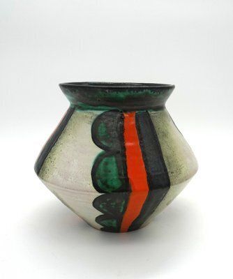 photo buy Art Deco Ceramic Vase By Friedrich Goldscheider For Goldscheider Manufactory, Vienna, Austria, 1930s