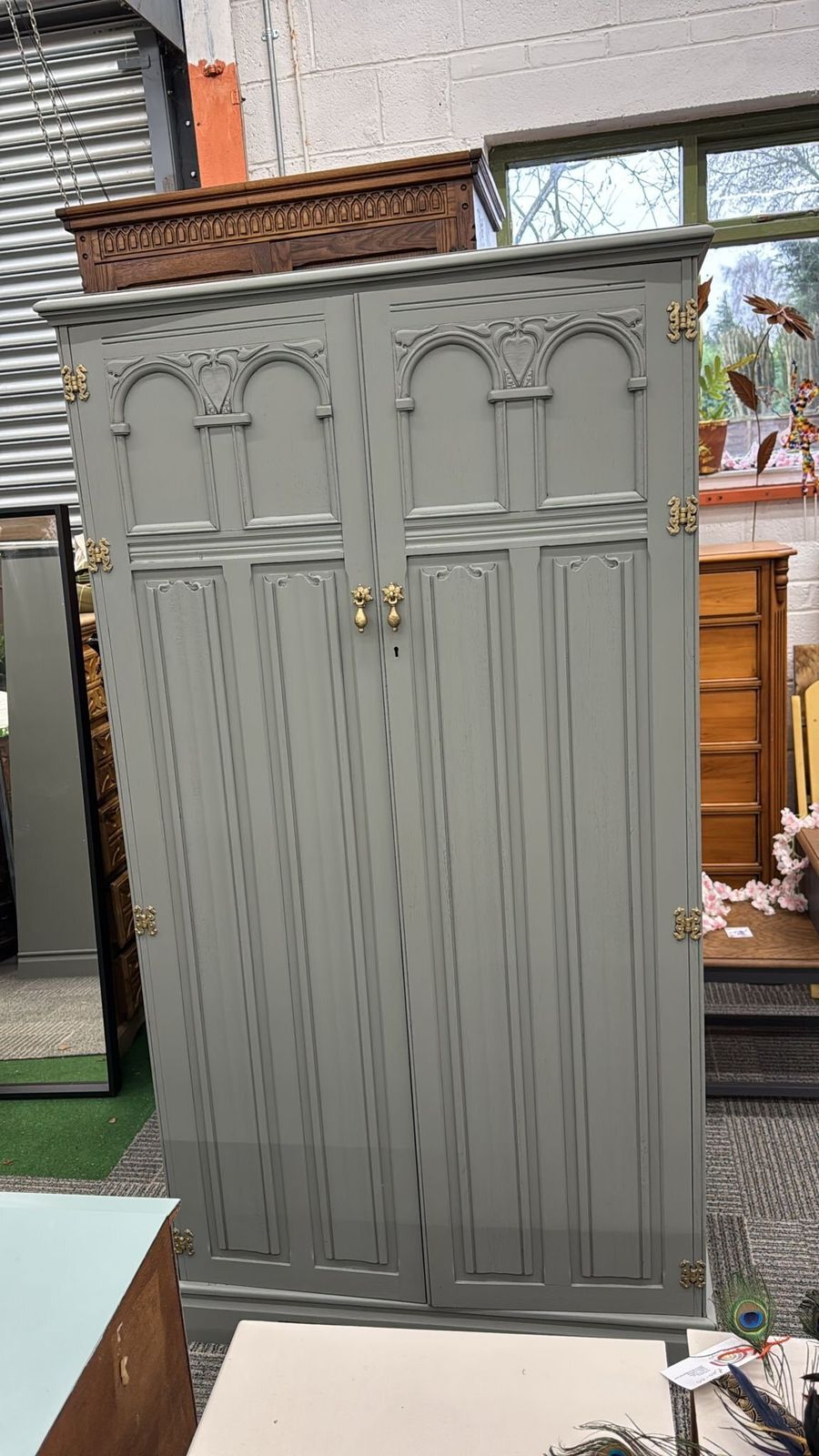 Beautiful Old Charm Vintage Wardrobe Fusion Newell photo 750.0