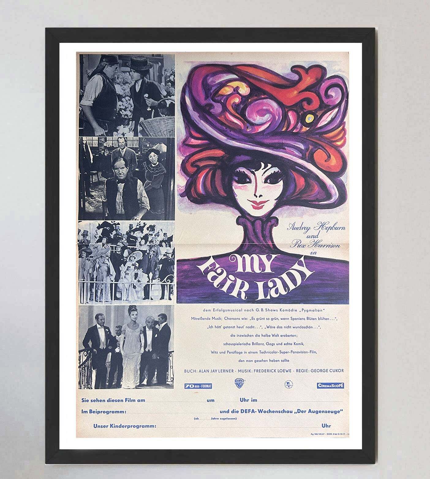 My Fair Lady (German) , Original Vintage Poster" photo furniture