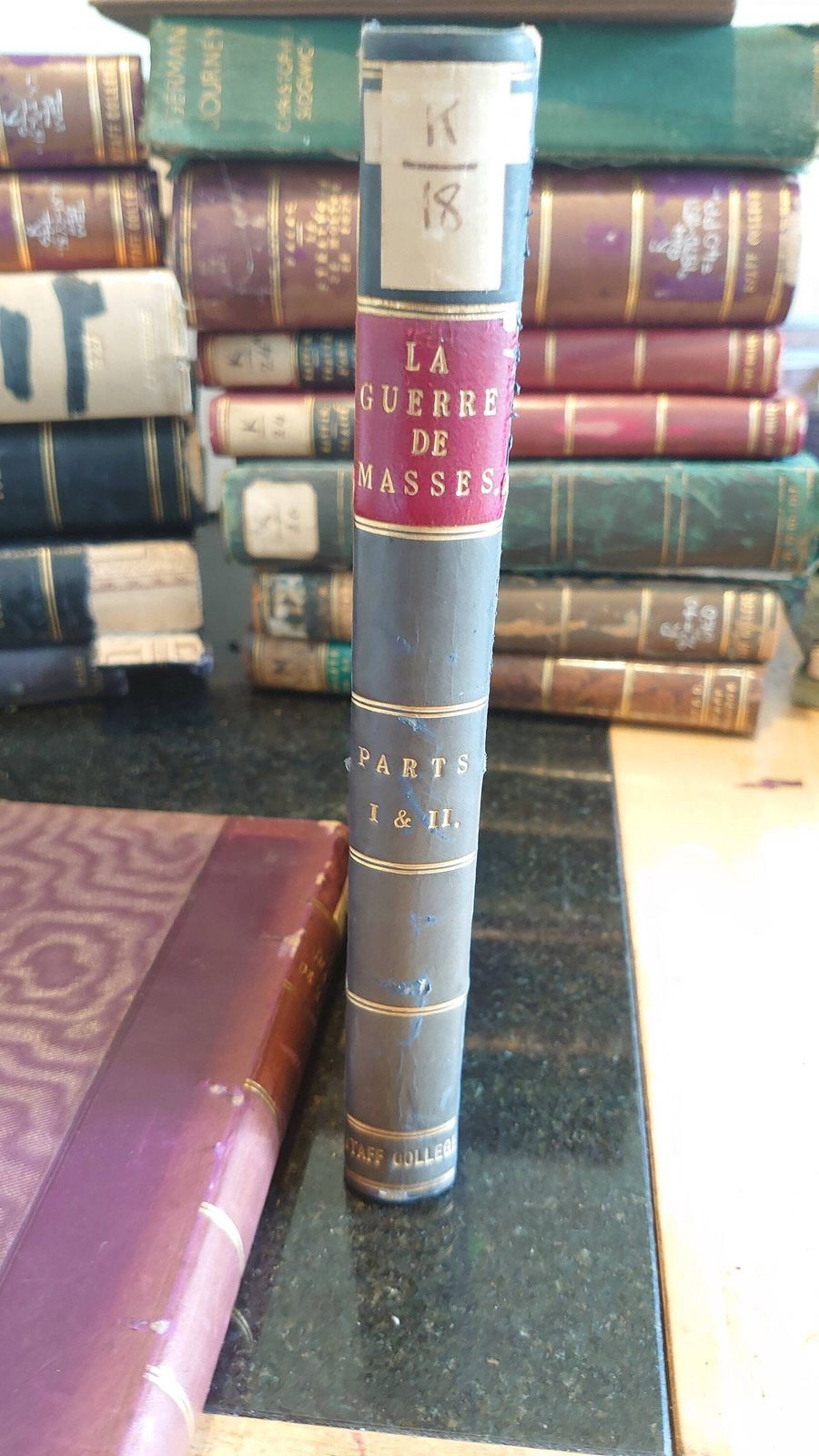 La Guerre De Masses (Mass War)   Tomes (Volumes) I & II   Napoleonic And Franco Prussian Wars   Very Good Condition   1890 93   In French