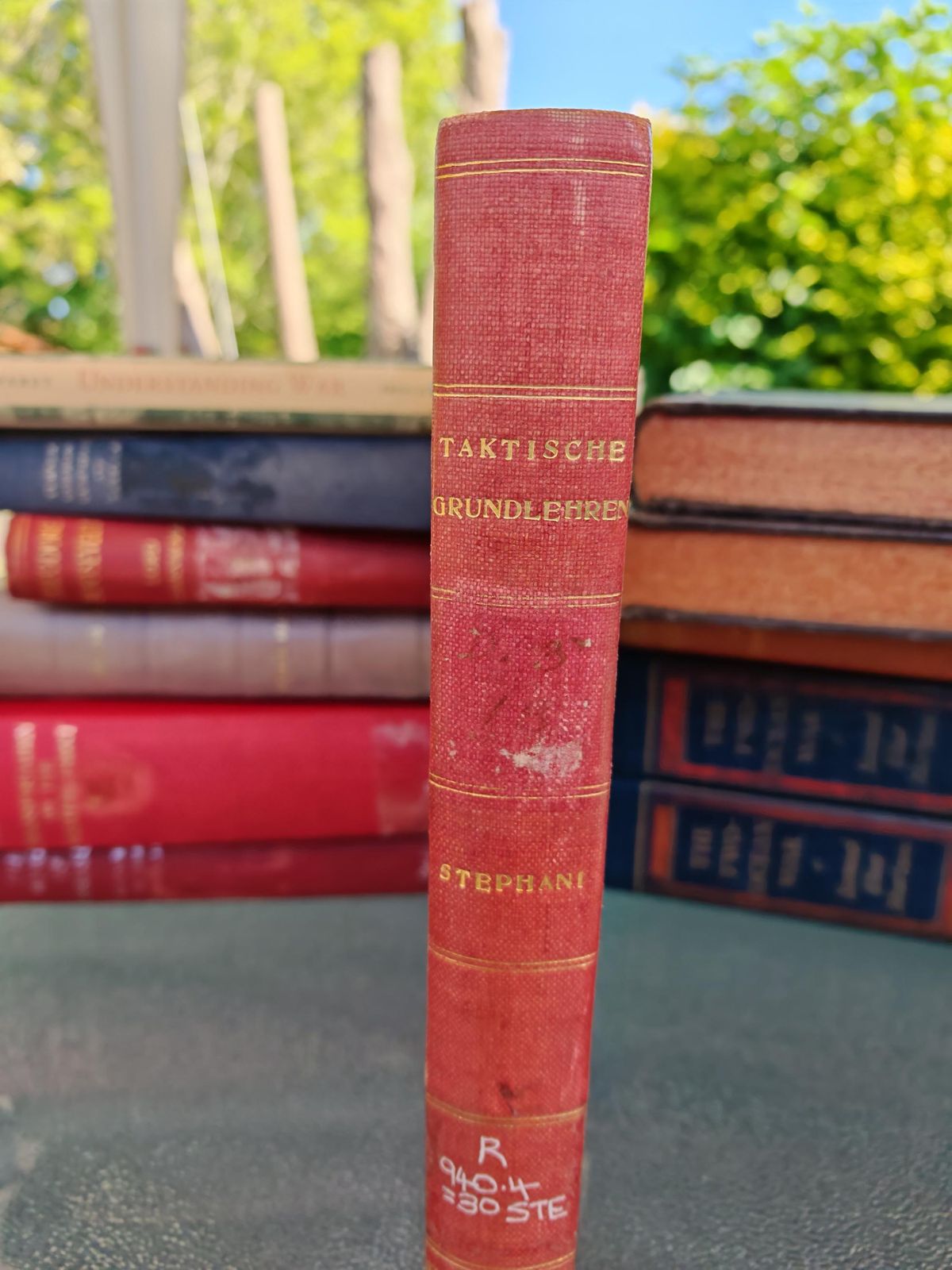 Taktische Grundlehren   Stephani   Staff College Edition   1920s   Very Rare Find, In German   Good To Very Good Condition