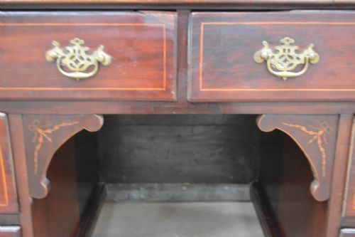Georgian Mahogany Desk photo for sale