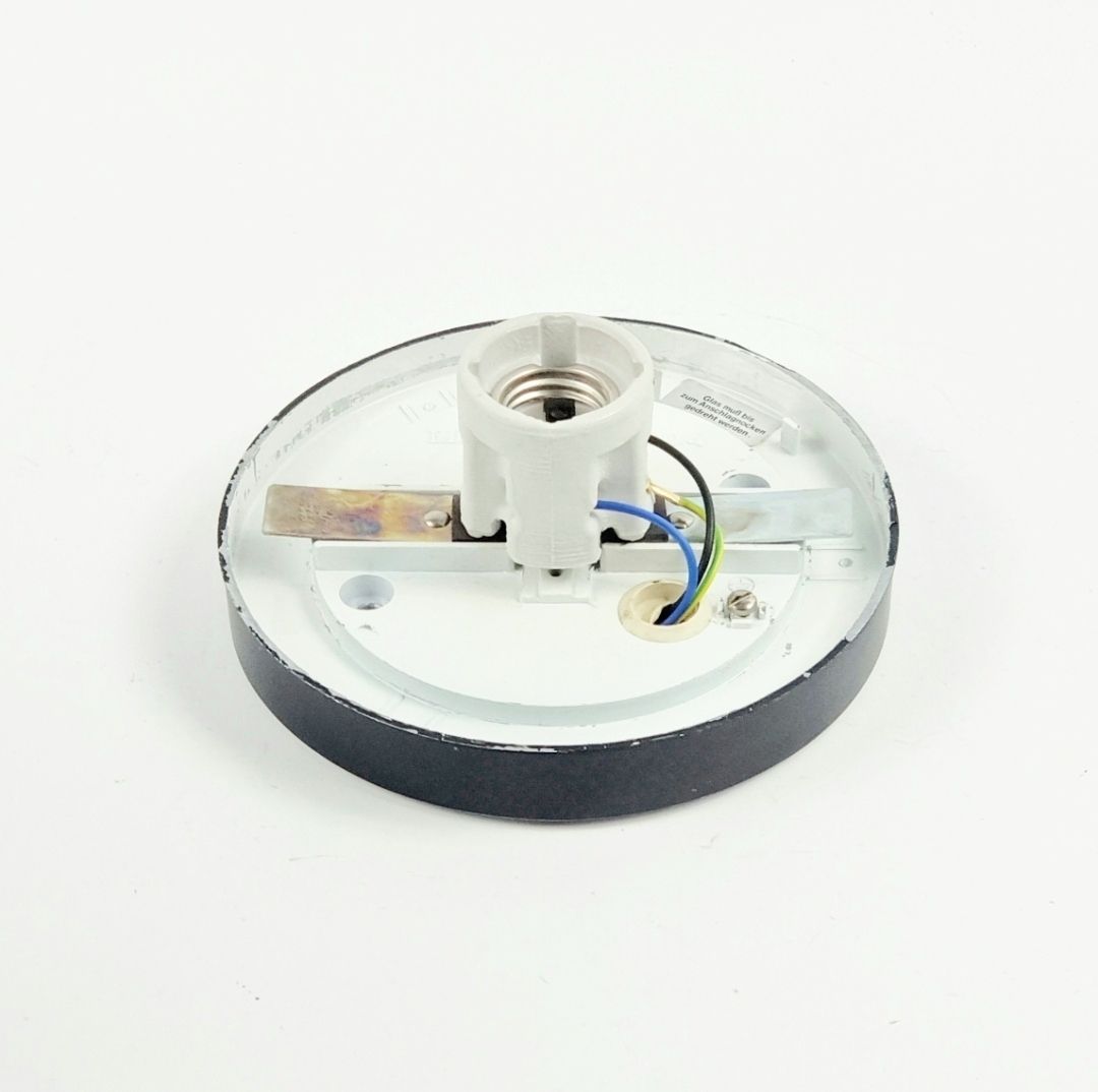 Large Mid Century Modern Amber Bubble Glass Ceiling Light By Helena Tynell For Limburg, Germany, 1970s photo buy