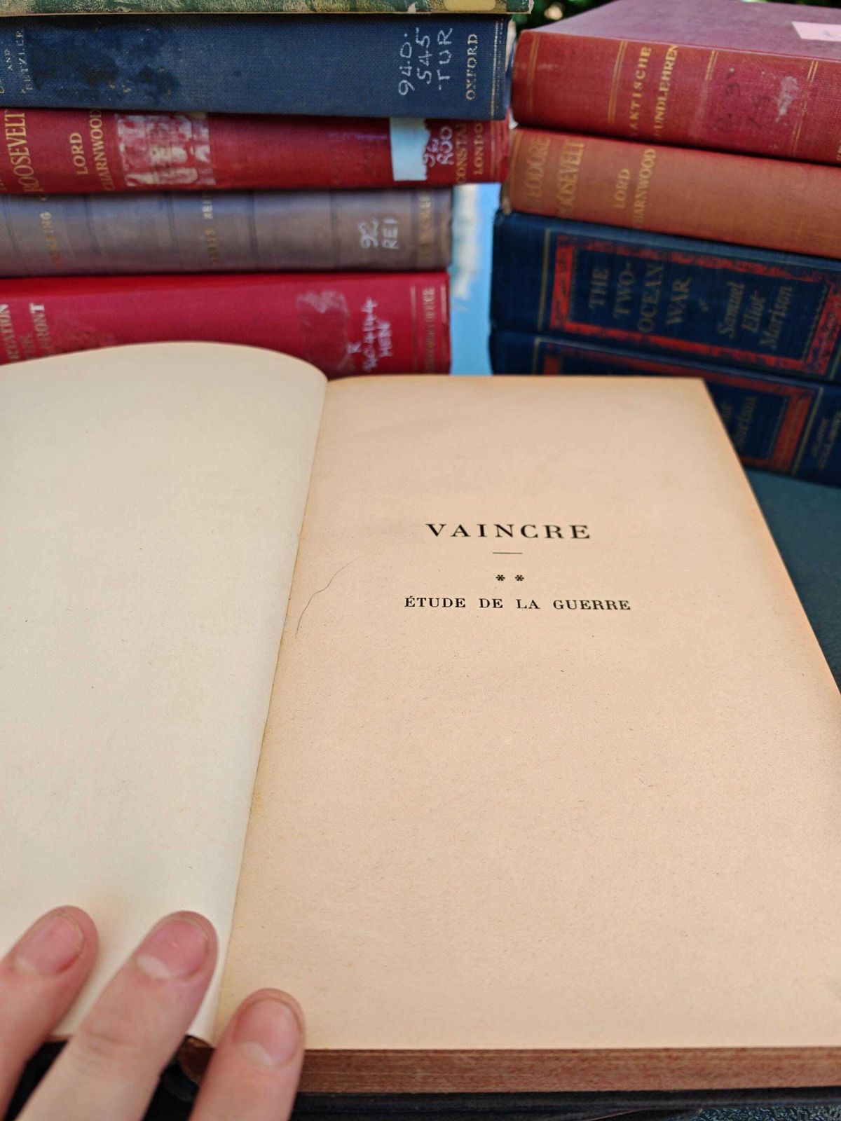 Preparation A L'etude De La Guerre And Etude De La Guerre   Vauban   Staff College Edition   1913   Rare Find, In French   Gd To V Good Cond photo Home Decor