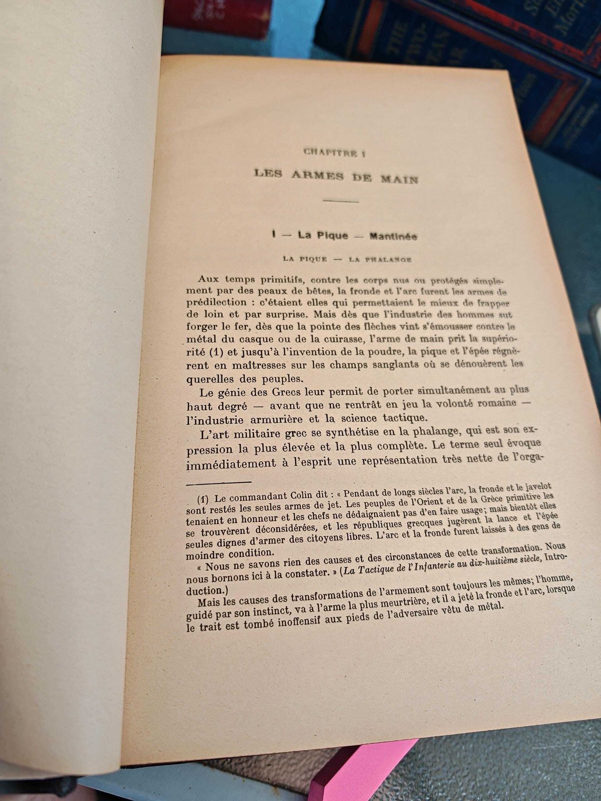 Preparation A L'etude De La Guerre And Etude De La Guerre   Vauban   Staff College Edition   1913   Rare Find, In French   Gd To V Good Cond photo vinterior