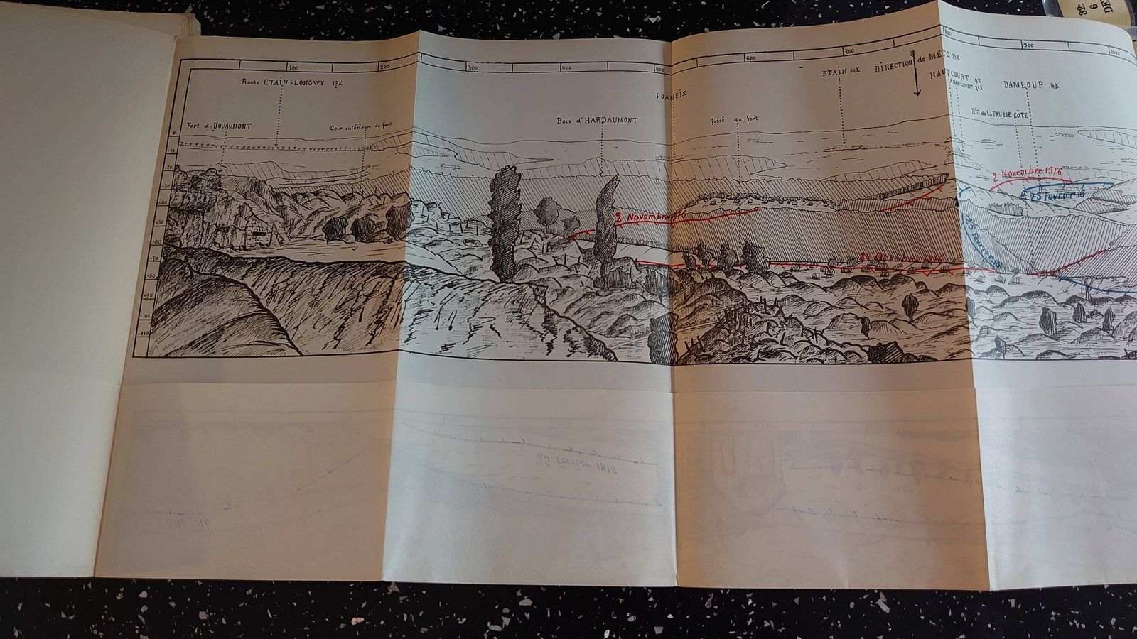 La Bataille De Verdun Et 14 Croquis Panoramiques   Colonel Marchal Capitaine Forestier   Acceptable To Good Collectible Condition photo 56.0