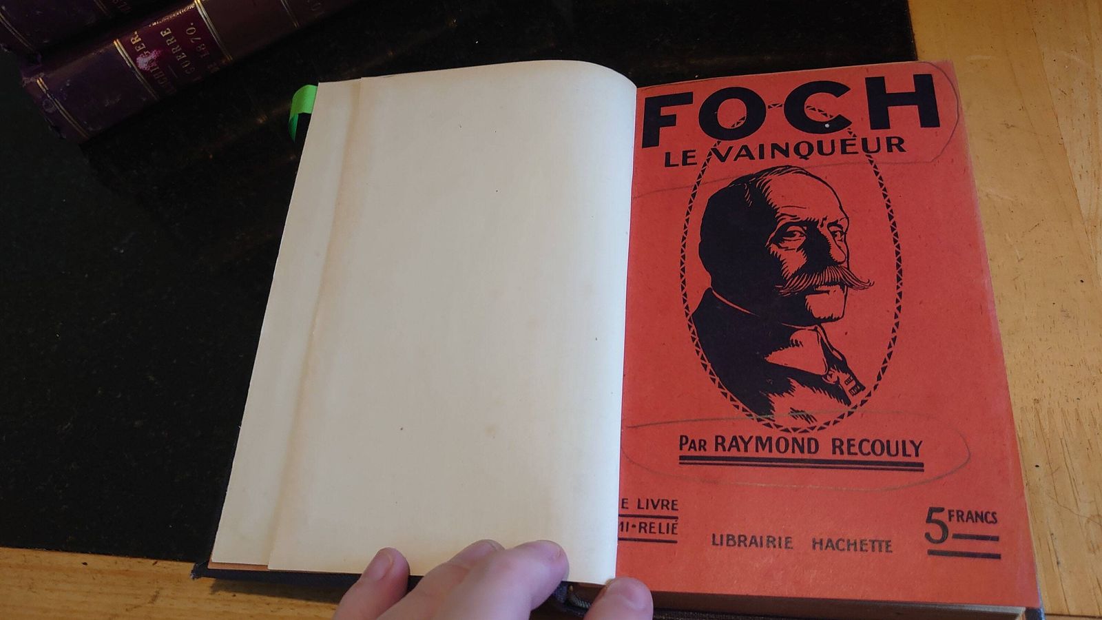 Foch, Le Vanqueur   Recouly   1918   Good To Very Good Condition photo for sale