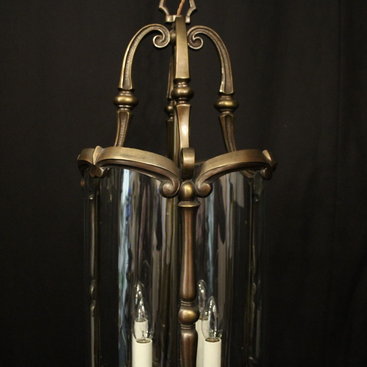 French Bronze 4 Light Antique Lantern photo 3750.0