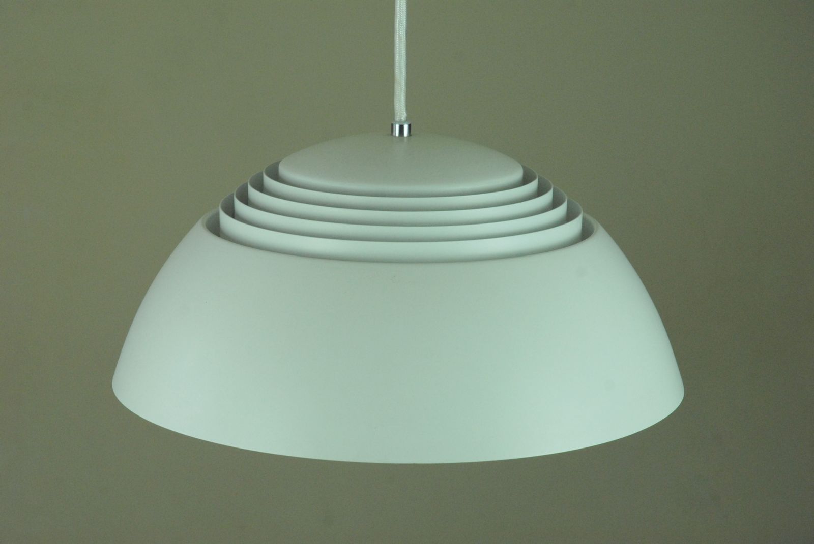 Vintage Aj Pendant By Arne Jacobsen For Louis Poulsen A/S, Denmark, 1980s photo vintage