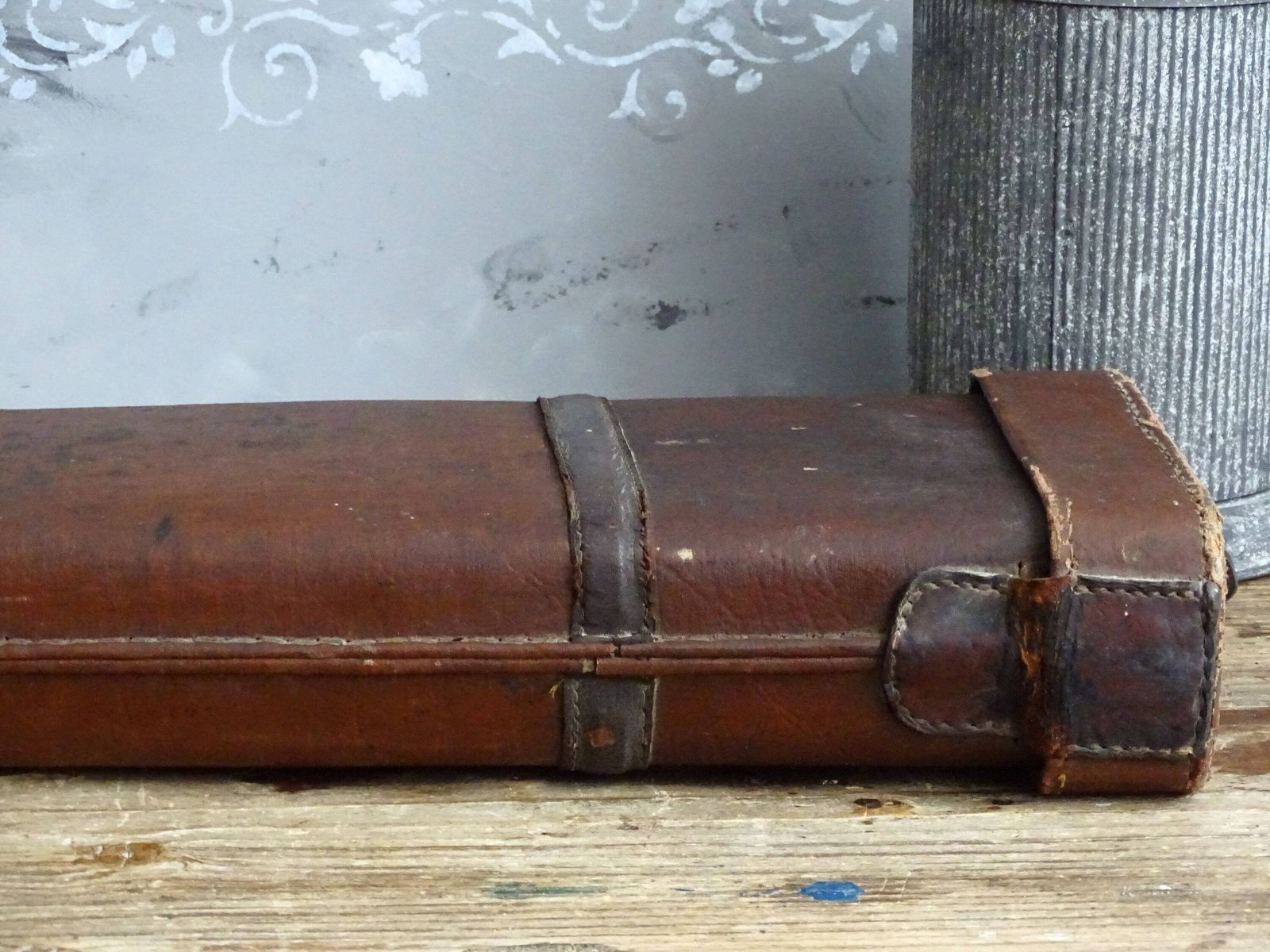 30s French Hunting Gun Case Leg Of Mutton, Hard Shotgun Gun Case, Gun Carrying Case, Weapon Case, Gun Cover, Gun Sleeve, Hunter Gift photo buy