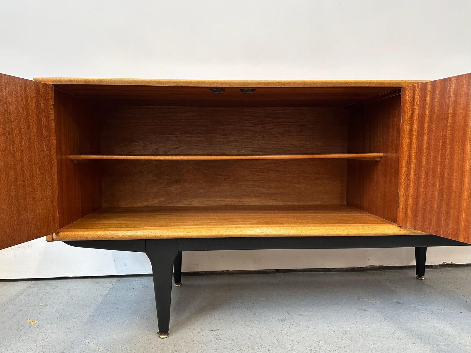 Vintage 1960s Jentique Teak Sideboard. Danish Retro G Plan Mid Century photo vintage