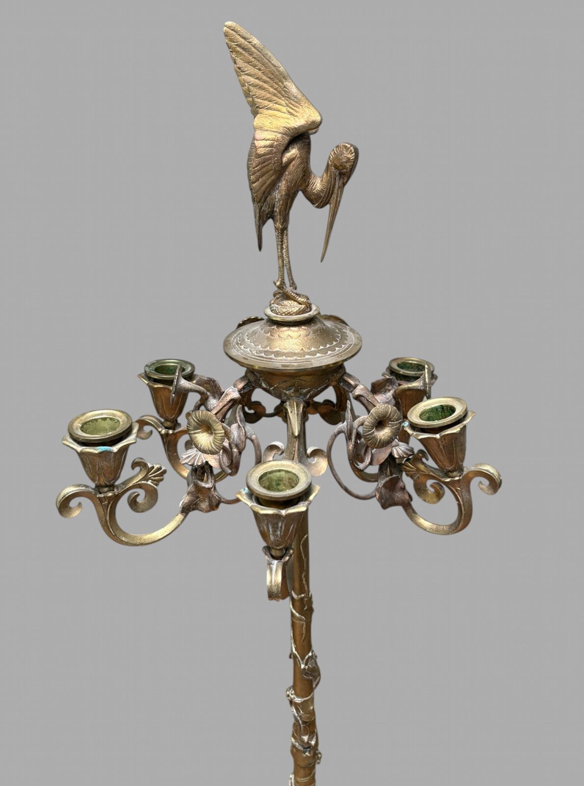 A Set Of Fabulous Auguste Cain French Gilt Bronze Candelabra photo furniture