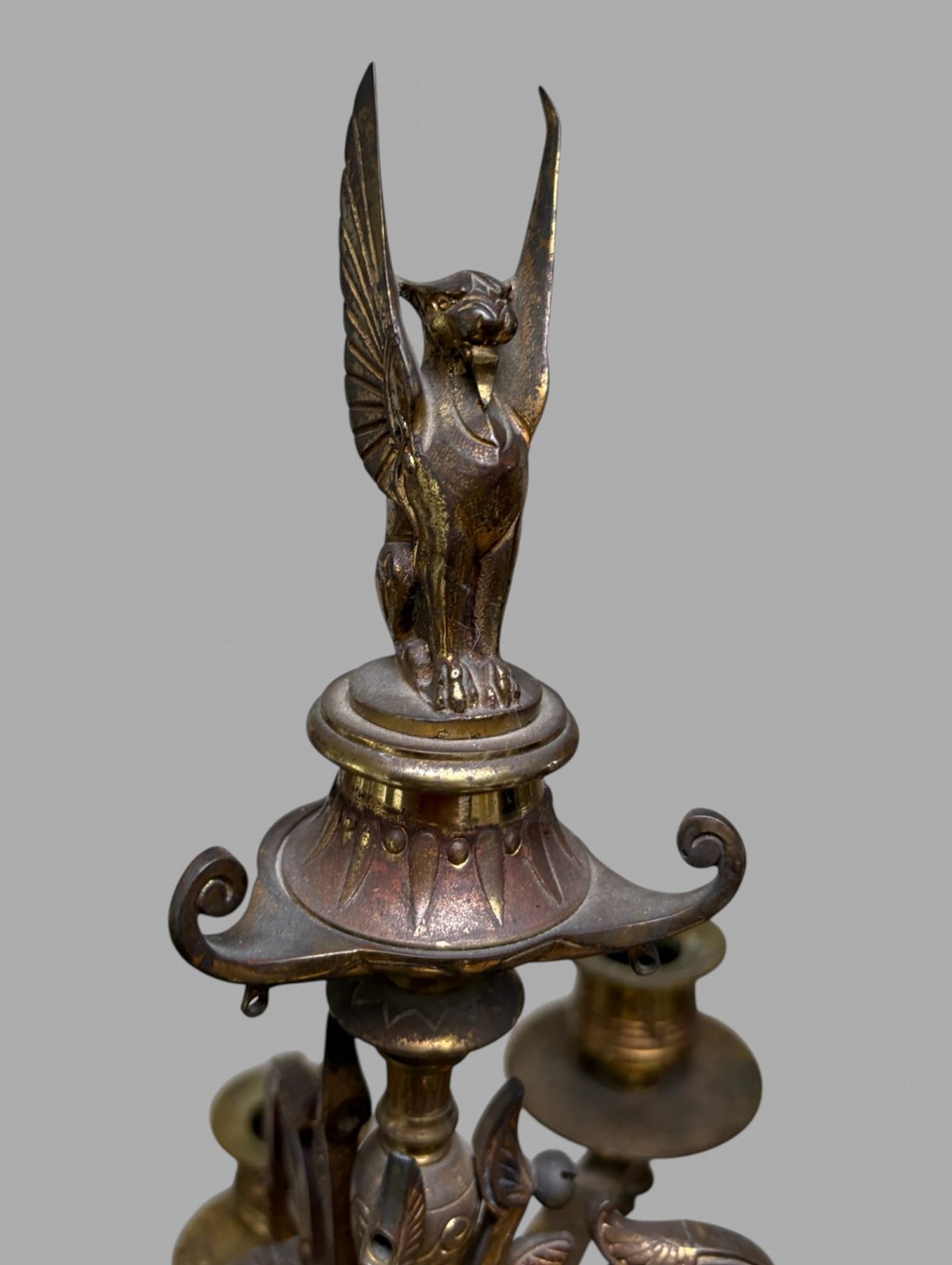 A Set Of Fabulous Auguste Cain French Gilt Bronze Candelabra photo 1885.0