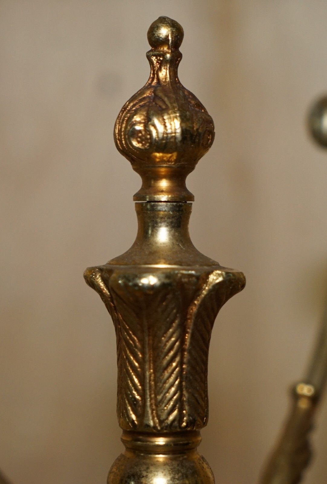 Antique Victorian Circa 1880 Brass Coat Hat & Scarf Stand Rare Dolphin Cast Legs photo Furniture