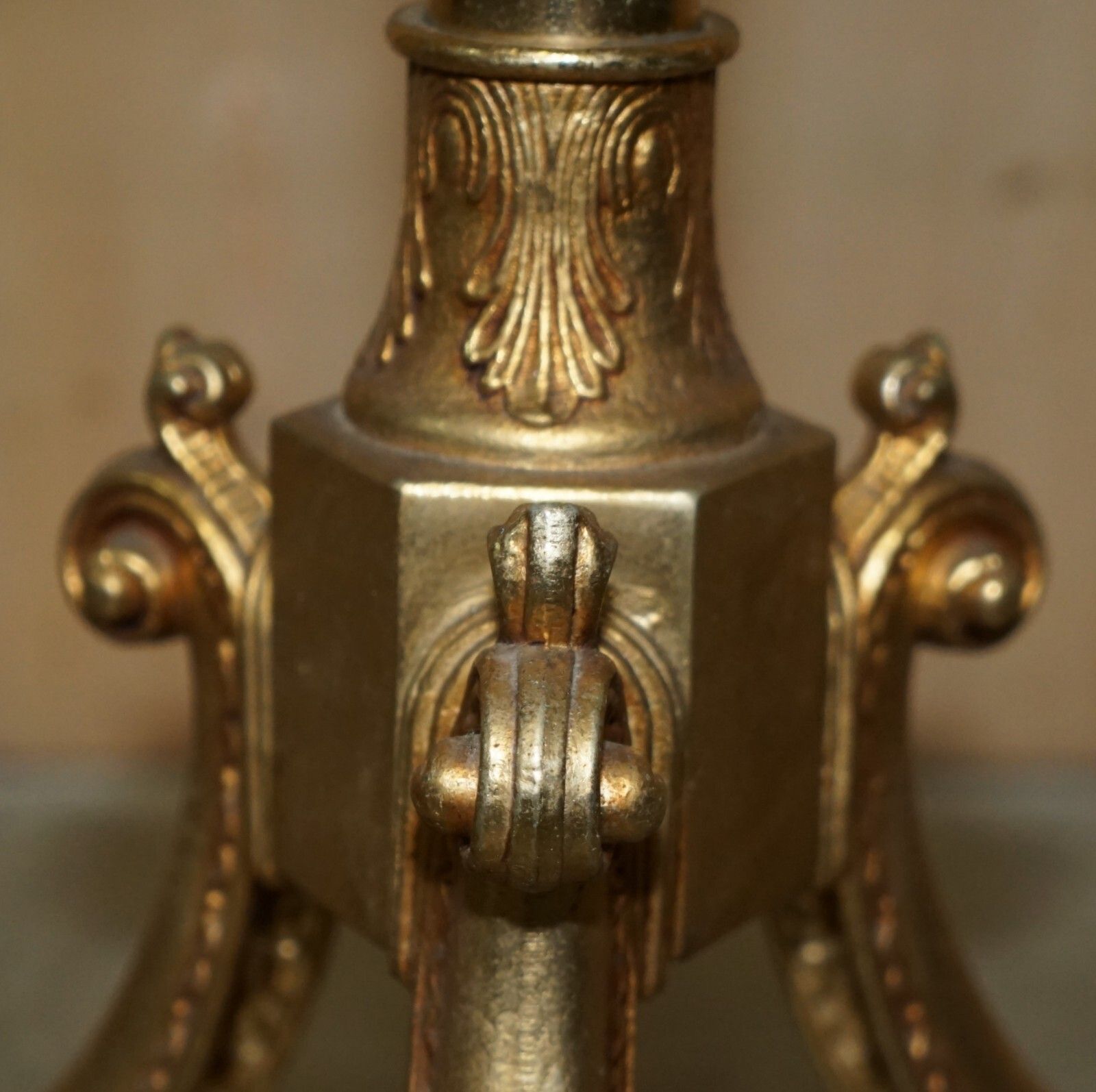 photo furniture Antique Victorian Circa 1880 Brass Coat Hat & Scarf Stand Rare Dolphin Cast Legs