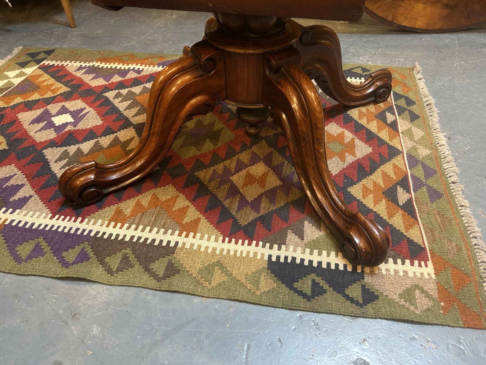 Victorian Burr Walnut Coffee Table photo vinterior