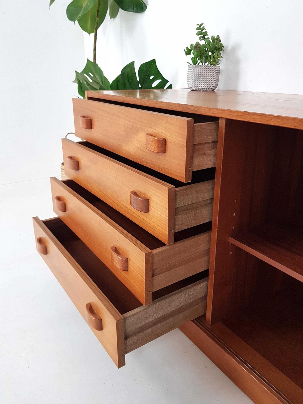 Mid Century Modern Compact Sideboard photo for sale