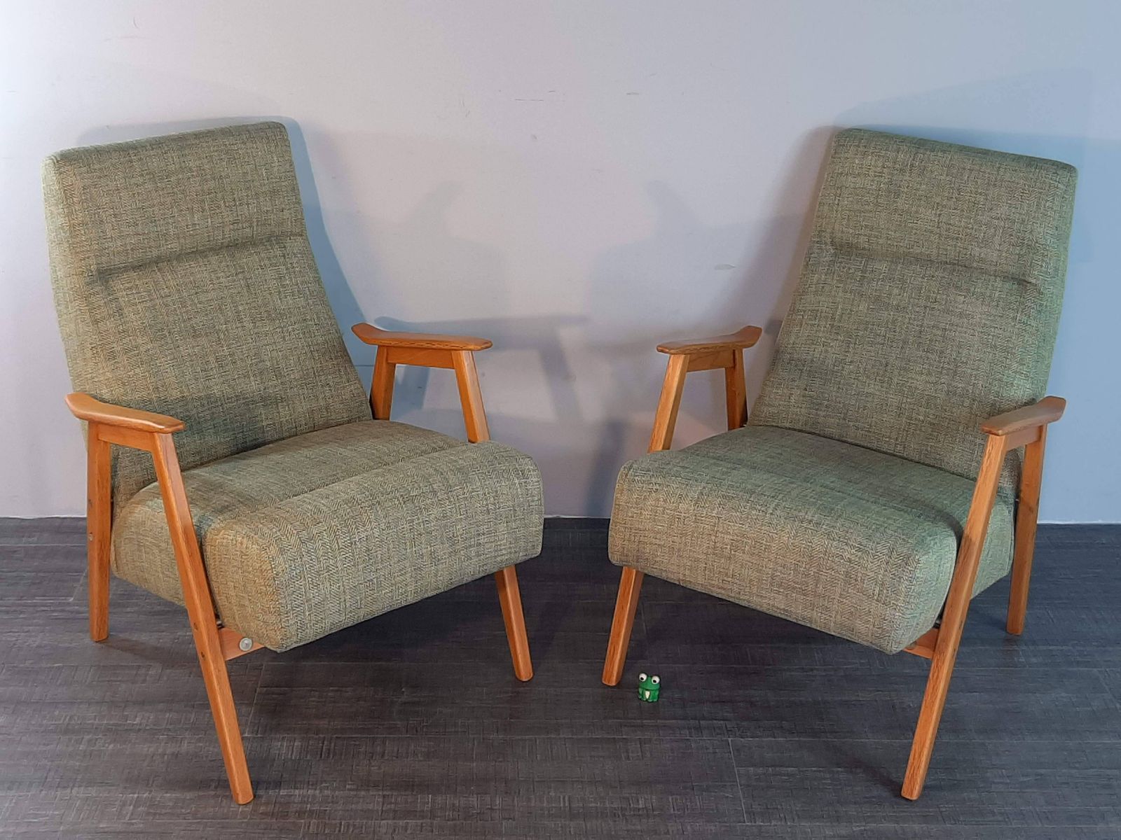 photo for sale Pair Of Armchairs 6956 By Interier Praha, Czech Mid Century 1960s