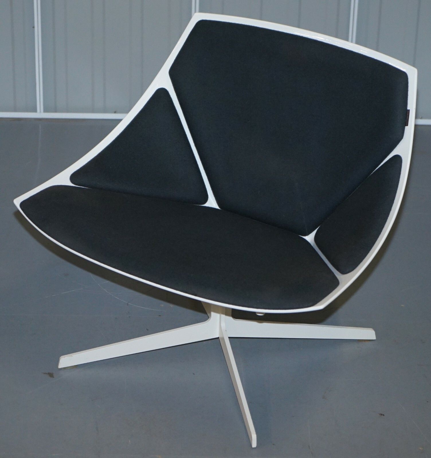 Rrp £2,265 Fritz Hansen Metal Frame Space Lounge Chair By Jehs & Laub Very Cool photo Furniture
