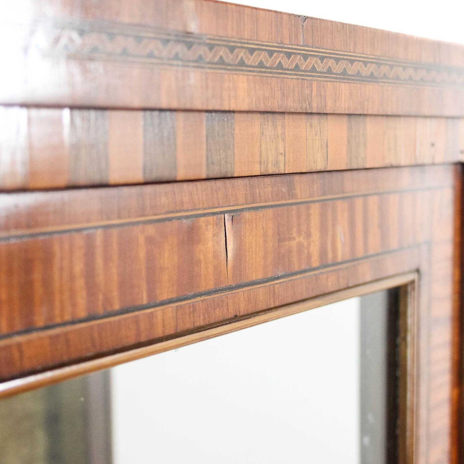 Antique Inlaid Kingswood Display Cabinet | Antiques | Antique Cabinet | Antique Storage | Display Cabinet (M 6315) photo vintage