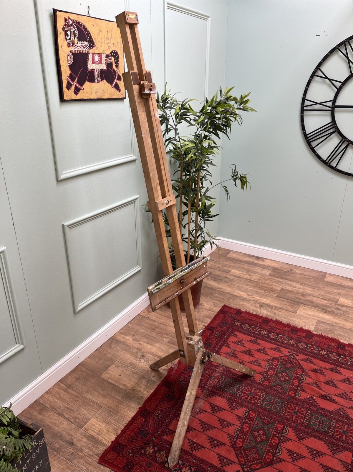 Superior Quality Large Vintage Windsor And Newton Easel, Art, Painting, Display photo furniture