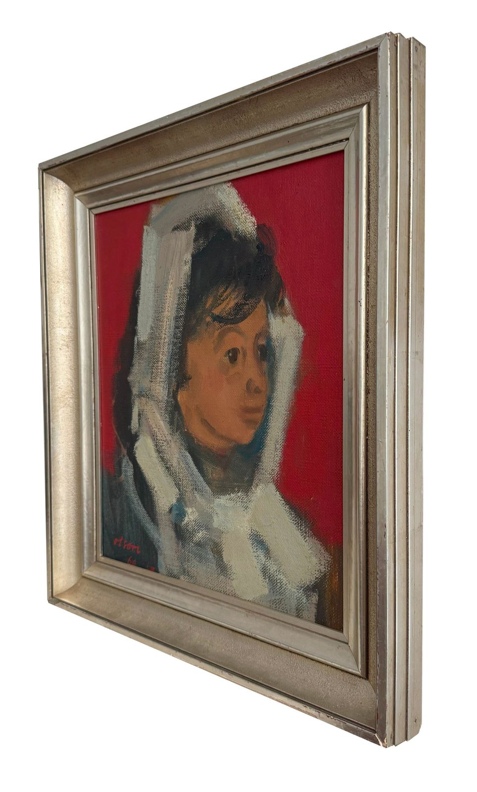 'Breton Girl, 1960' By Ove Olson photo for sale