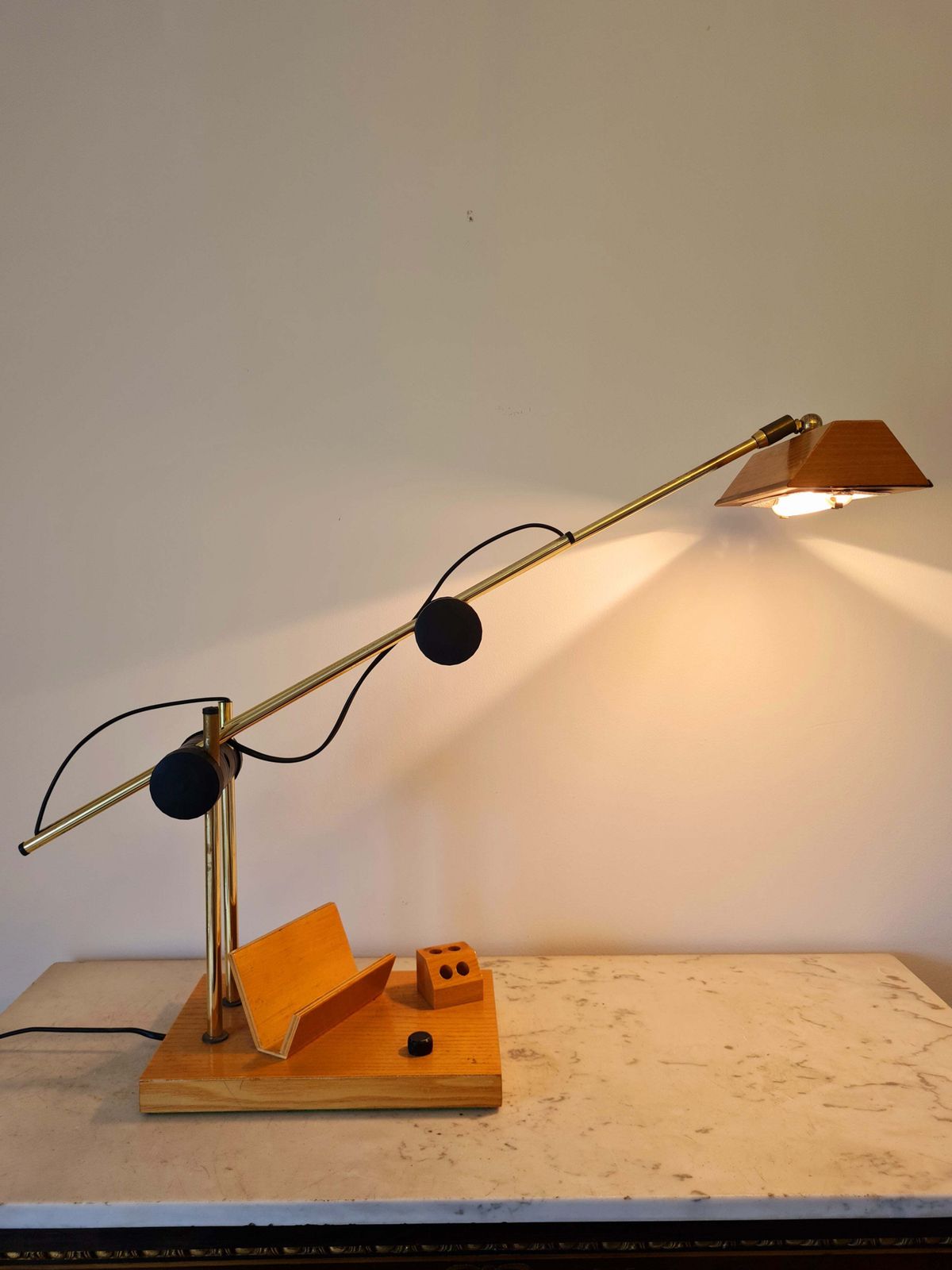 Vintage Italian Architects Desk Lamp