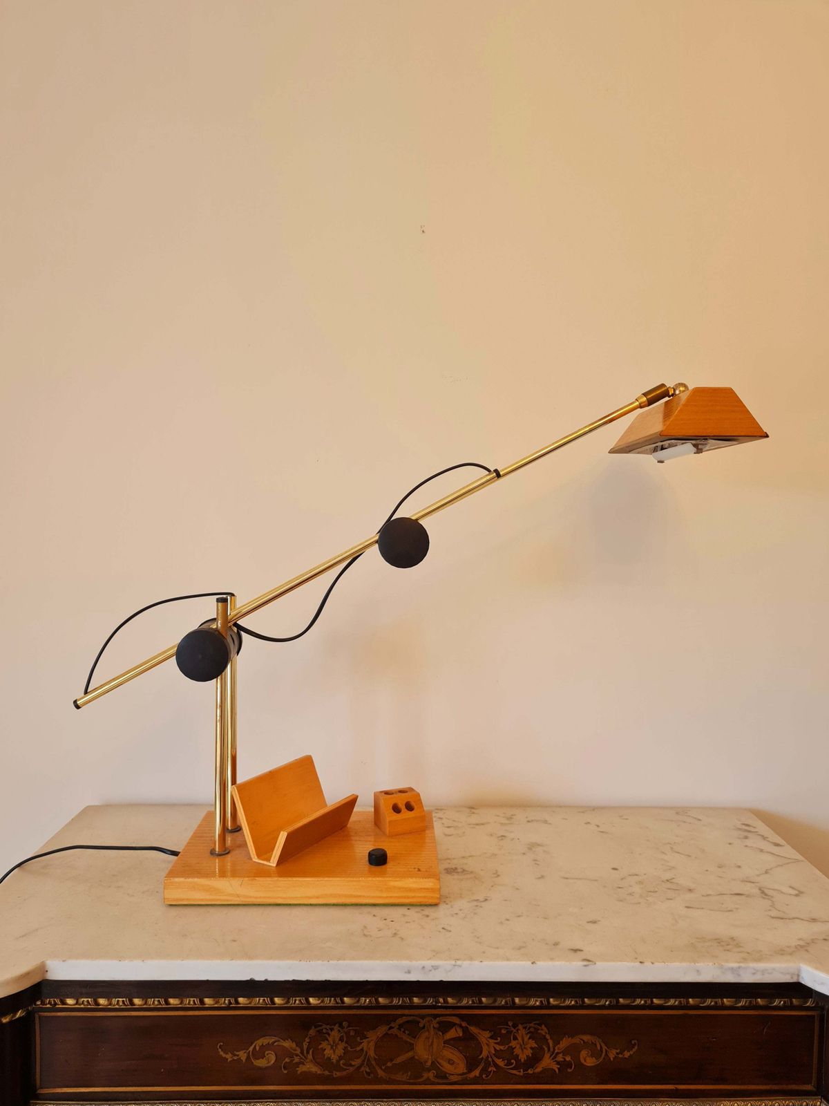 Vintage Italian Architects Desk Lamp photo for sale