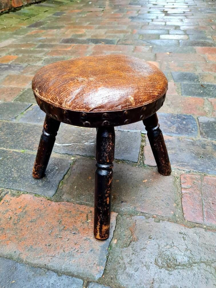 Beautiful Victorian Ebonised Foot Stool photo furniture
