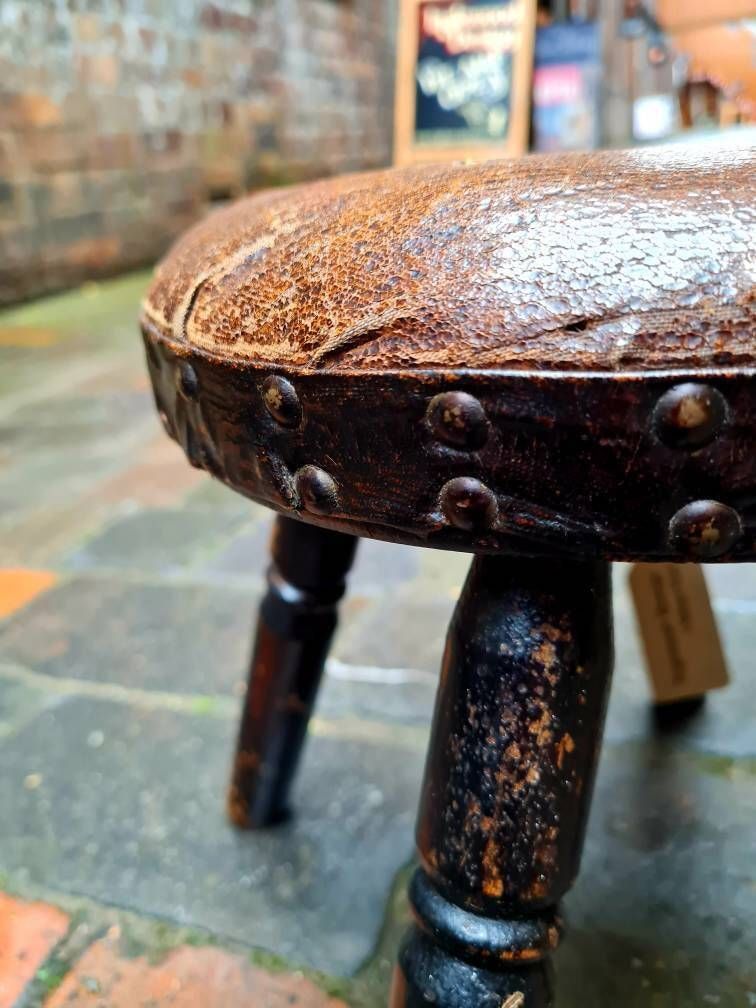 Beautiful Victorian Ebonised Foot Stool photo Furniture
