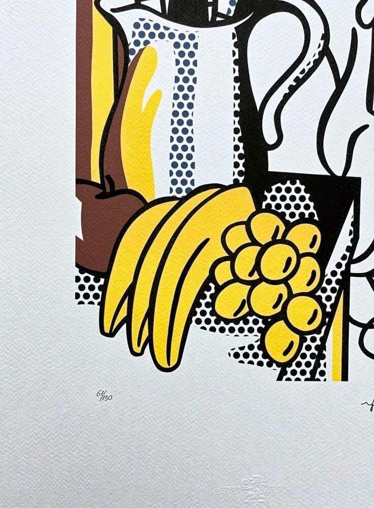 Roy Lichtenstein, "Still Life I", 1990s, Silk Screen photo furniture