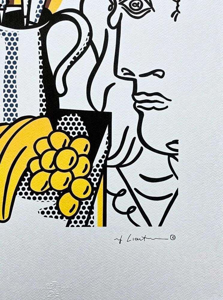 Roy Lichtenstein, "Still Life I", 1990s, Silk Screen photo Art