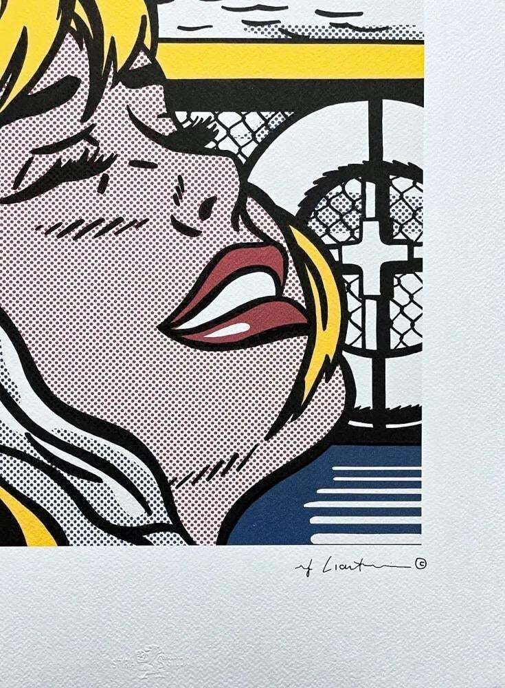 Roy Lichtenstein, "Shipboard Girl", 1990s, Silk Screen photo for sale