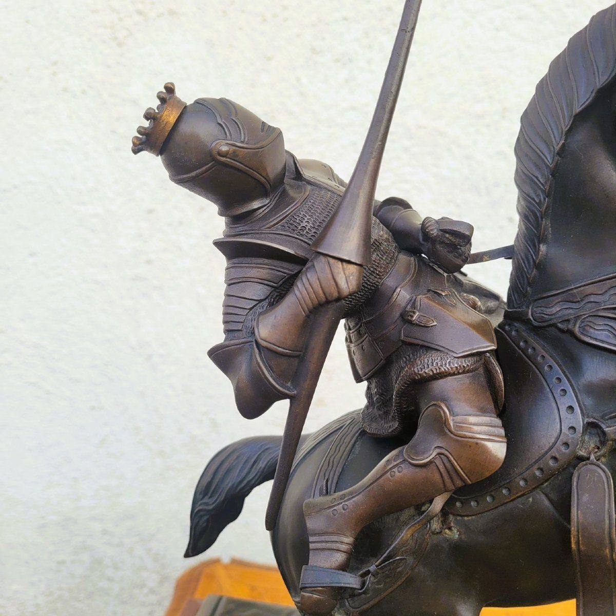 Model Of Nieuwerkerke, Battle Of The Duke Of Clarence, Bronze, Late 19th Century photo Art