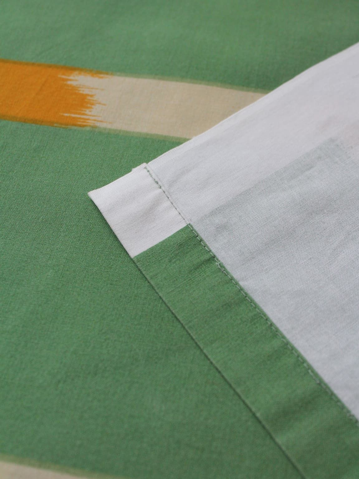 Marimekko Fujiwo Ishimoto 80s Striped Tablecloth 1.44×1.50m photo Textiles