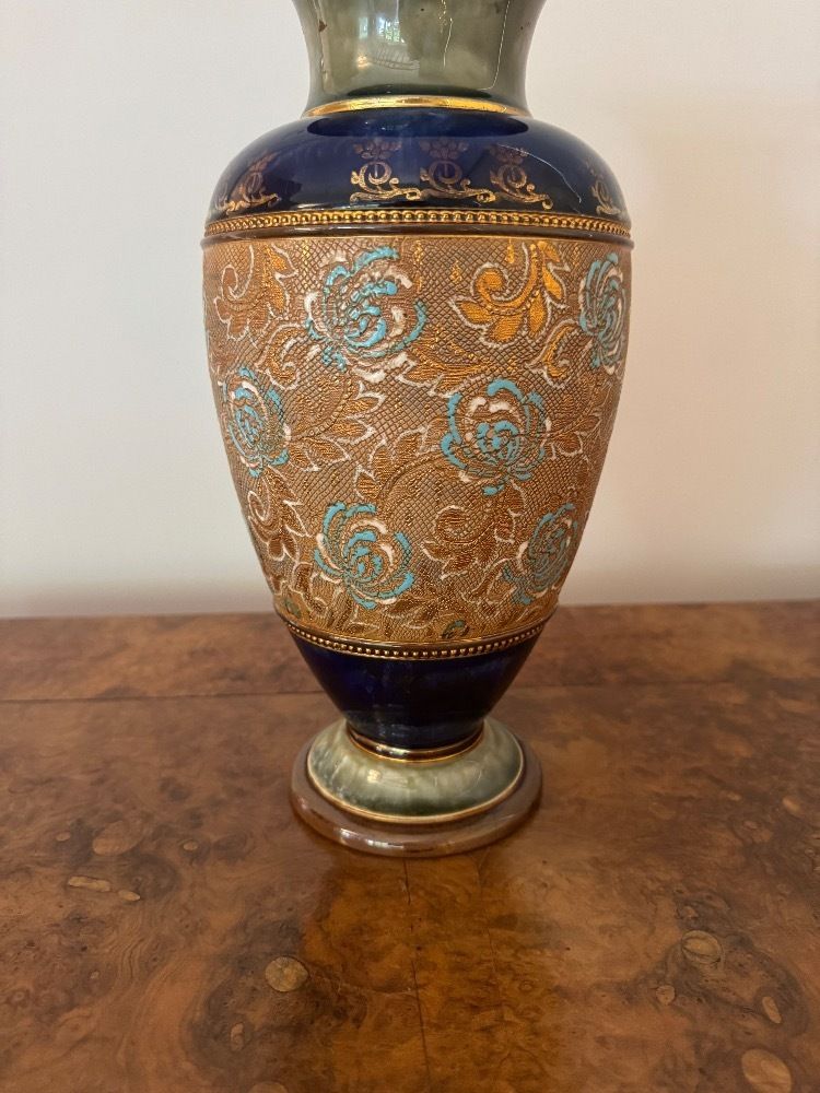 Stunning Quality Large Antique Royal Doulton Vase photo 395.0