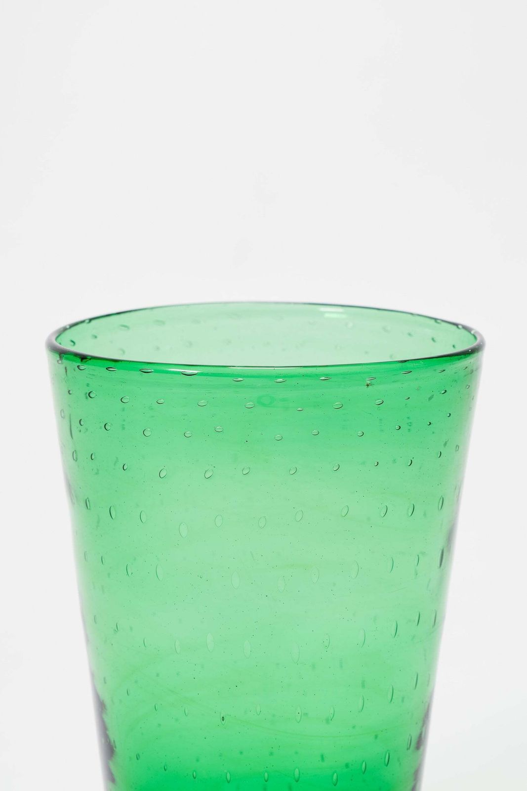 Vetro Verde D'empoli, Big Vase, Italy, 50s photo 312.0