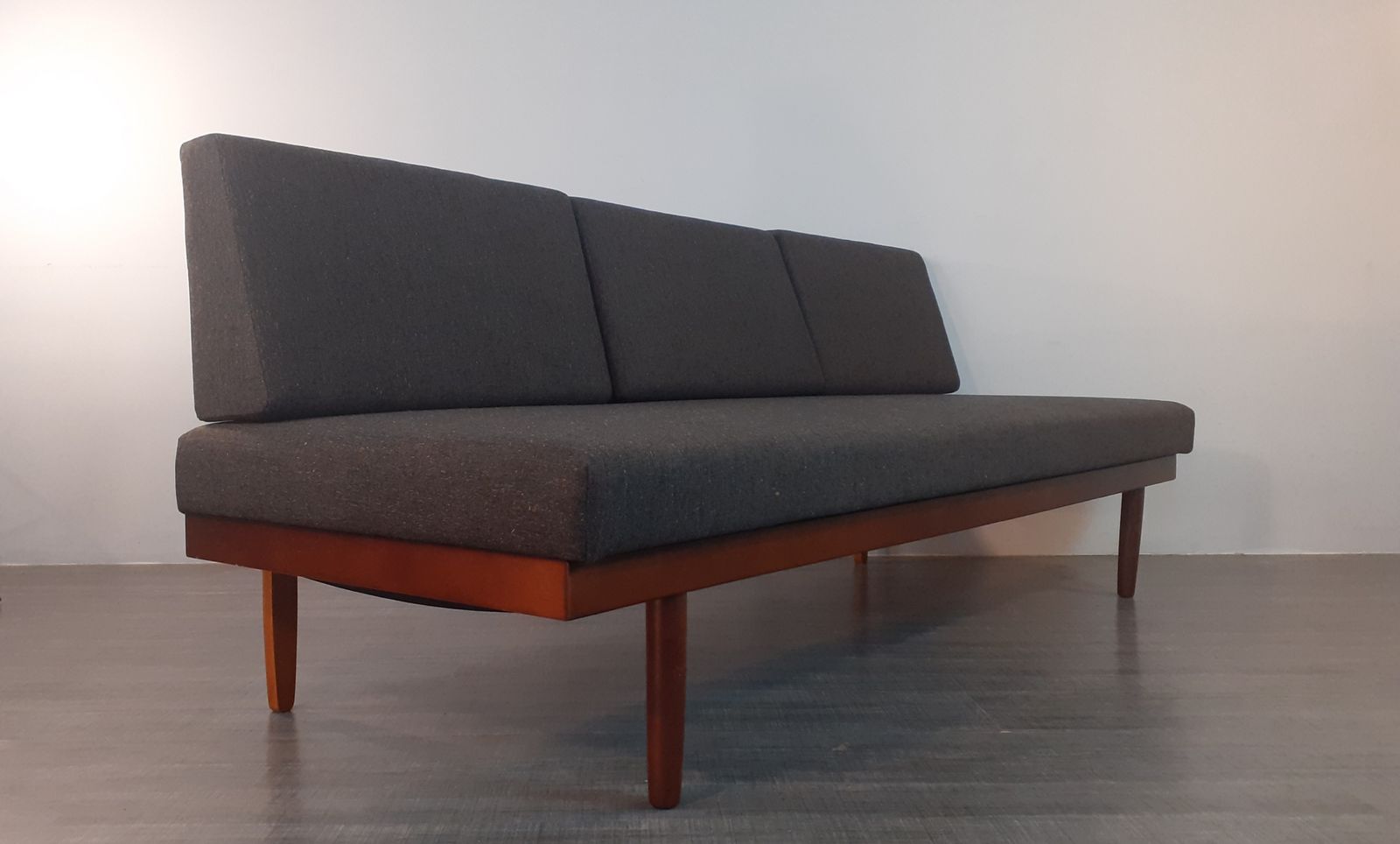 Pair Of Svane Daybeds And Corner Table In Teak Designed By Ingmar Relling,  Scandinavian Mid Century 1960s photo buy