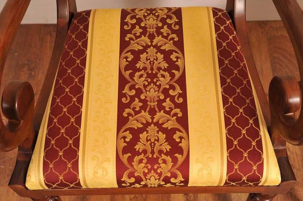 Set Regency Dining Chairs   10 Walnut Inlay Chair English photo Furniture