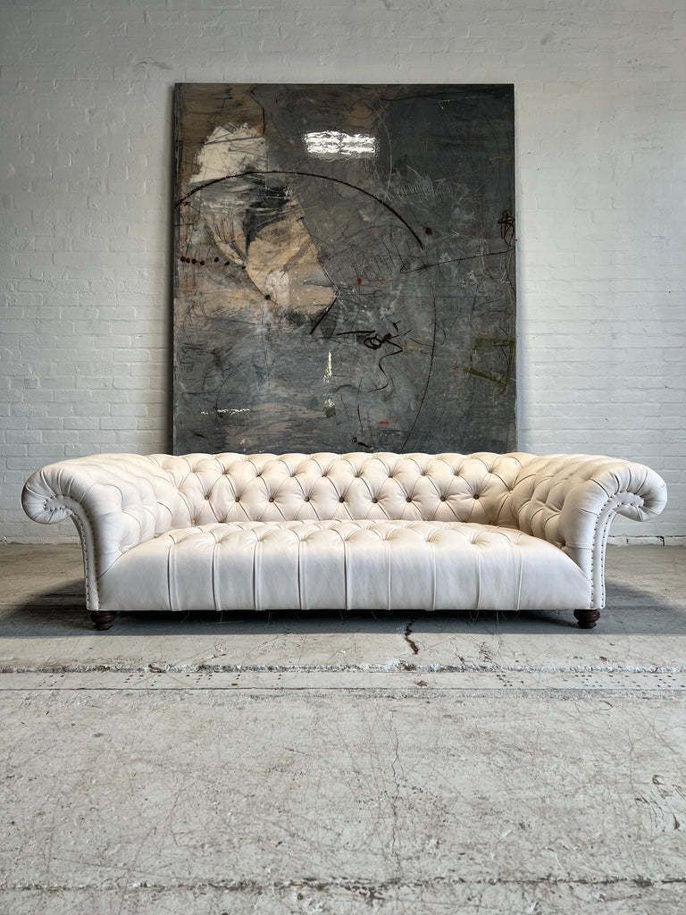 Antique 19thc Howard & Sons Chesterfield Sofa   Fully Restored   Can Be Dyed The Colour Of Your Choice photo 26999.0