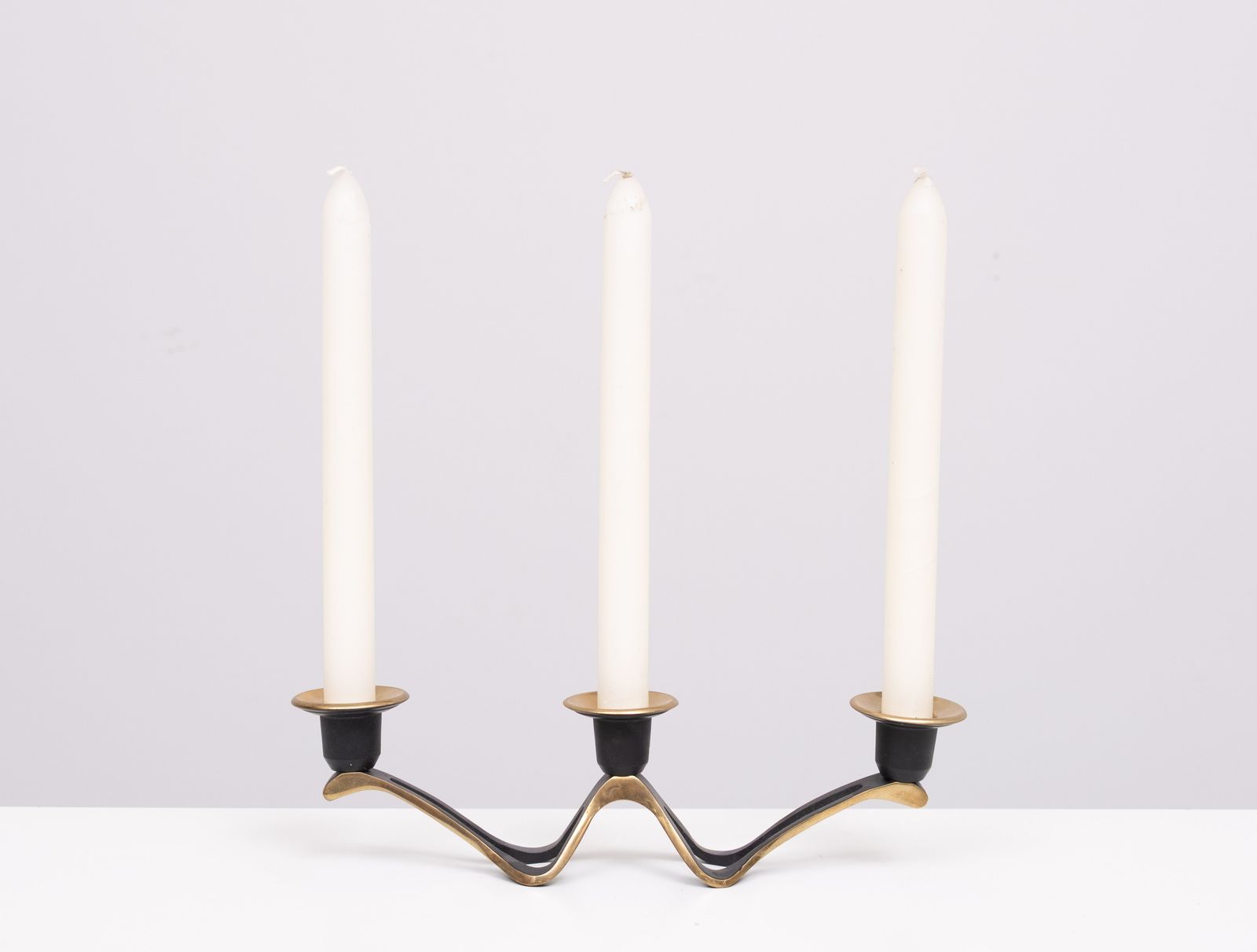 Richard Rohac Candle Holder By Walter Bosse 1960s Austria