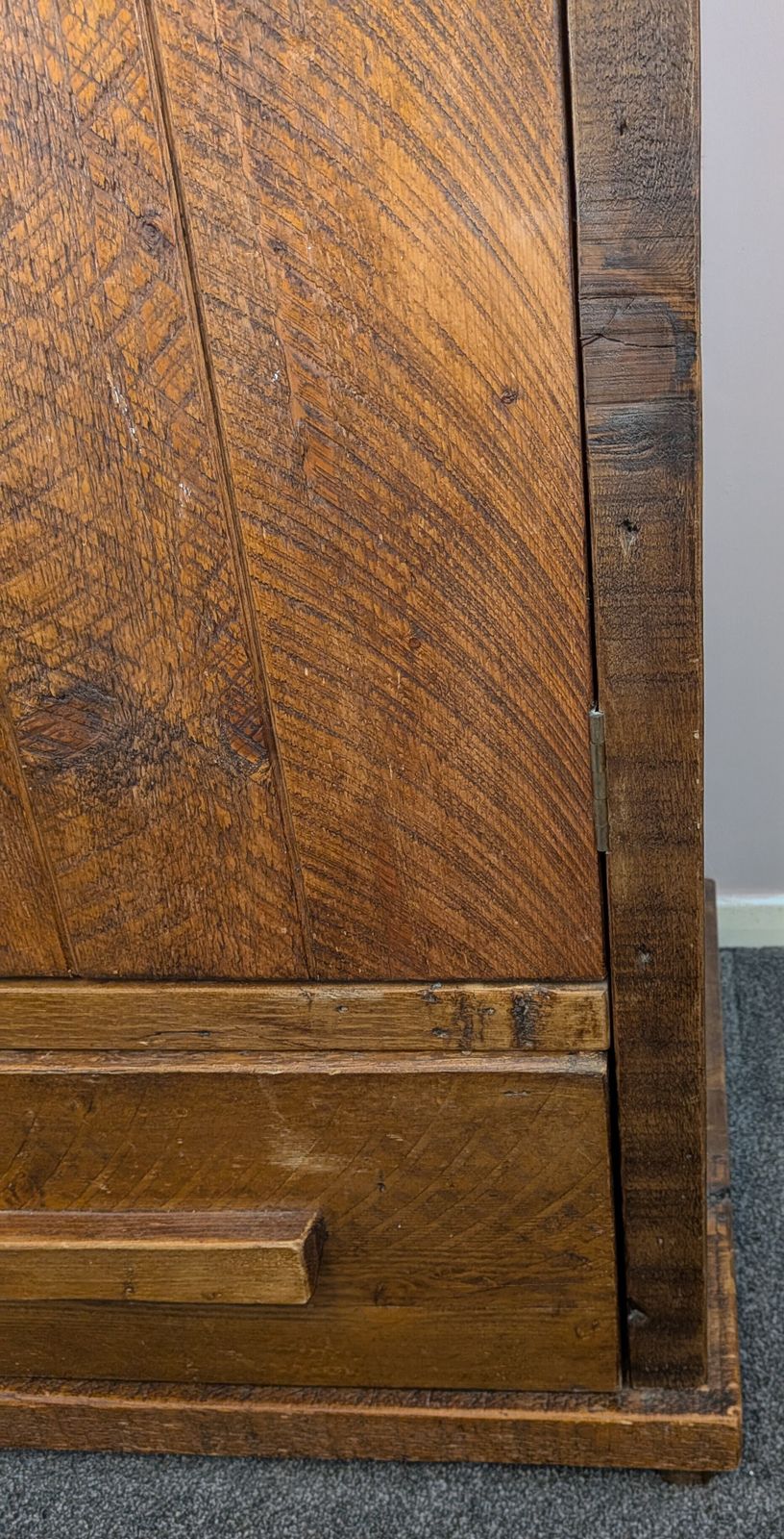 Rustic Forever Double Wardrobe (Chunky Monkey) photo Furniture