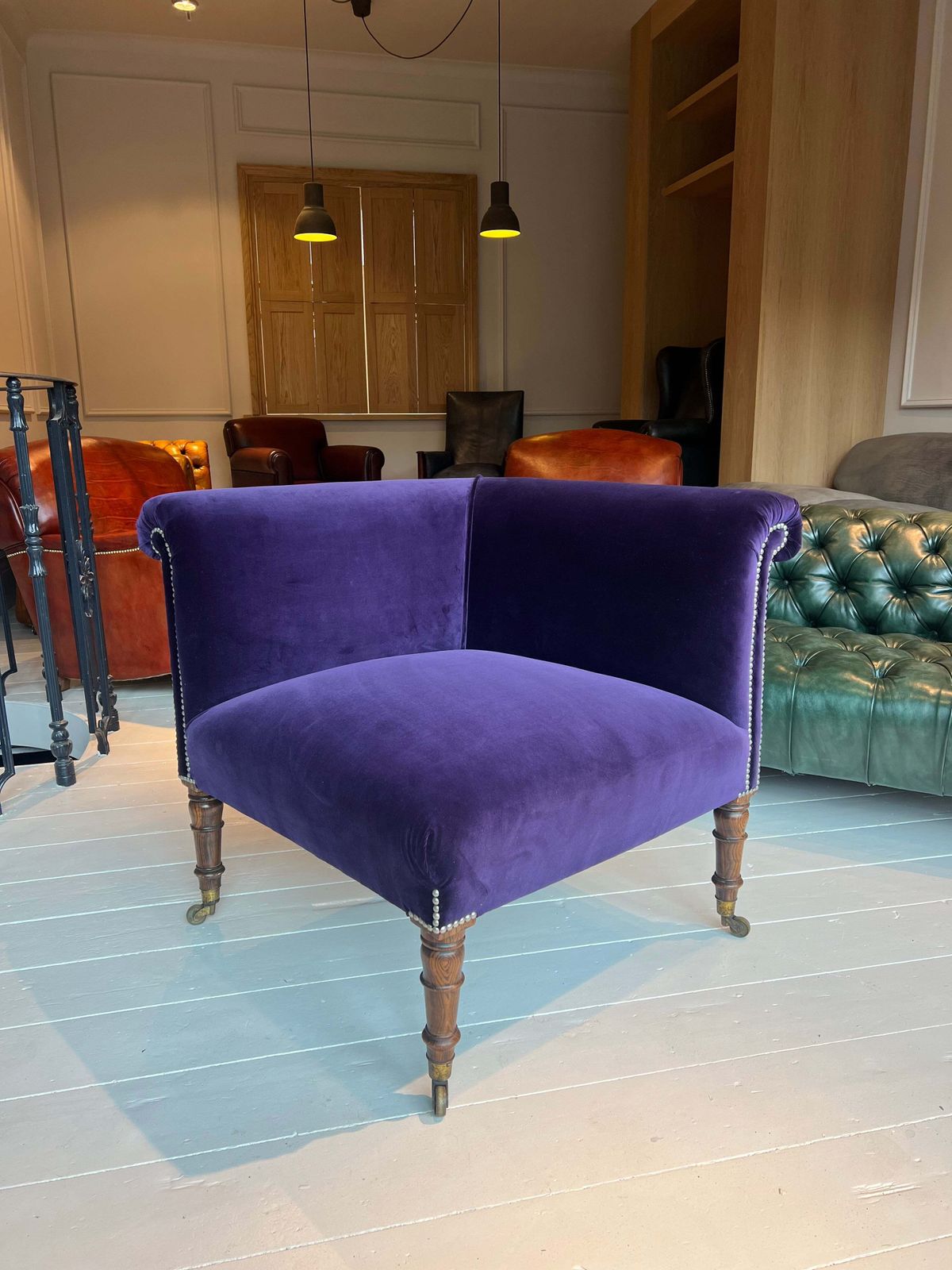 Beautifully Restored 19thc Miles & Edward’s Corner Chair photo 3499.0