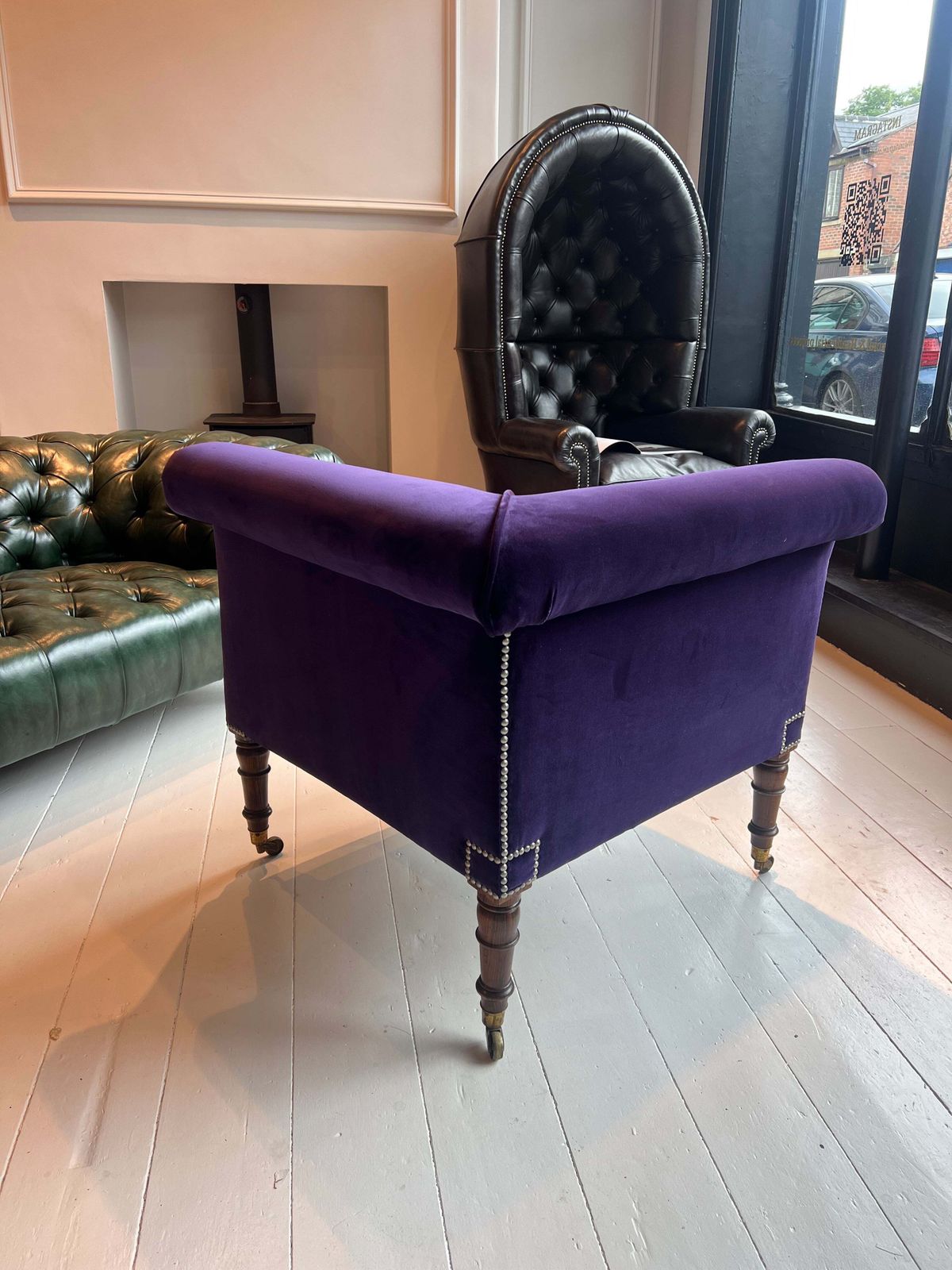 Beautifully Restored 19thc Miles & Edward’s Corner Chair photo vinterior