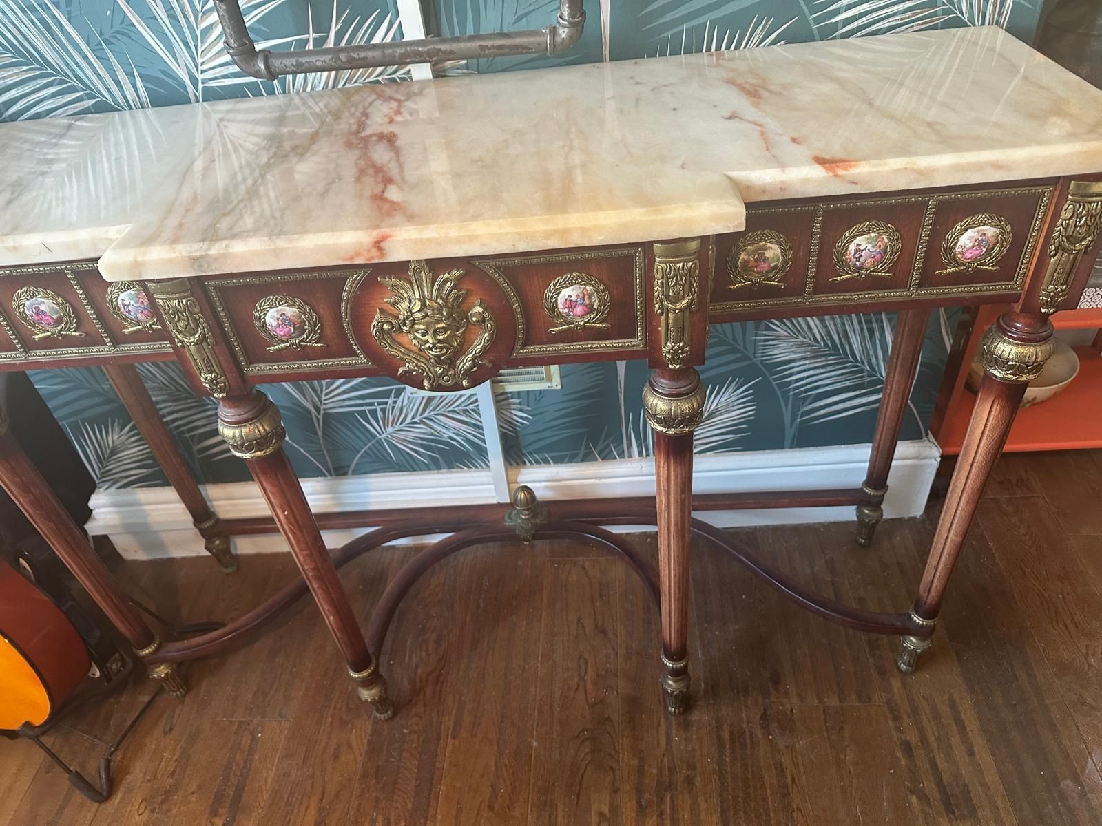 Louis Vxi Reproduction Console photo Furniture